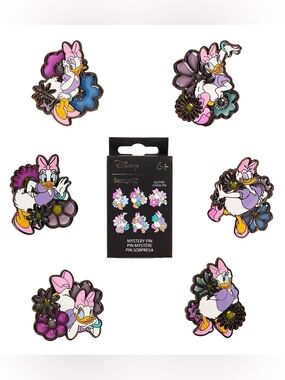 NWOT Loungefly Disney Daisy Duck 85th Anniversary Flower Pin